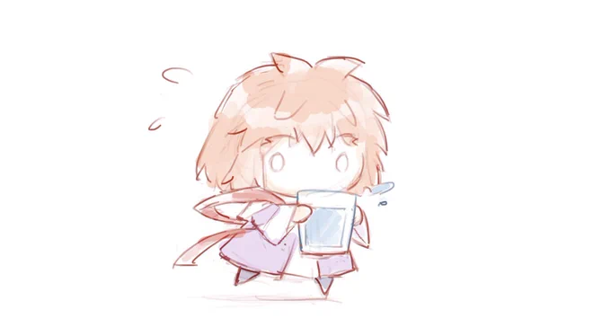 フォロワーお水飲んで