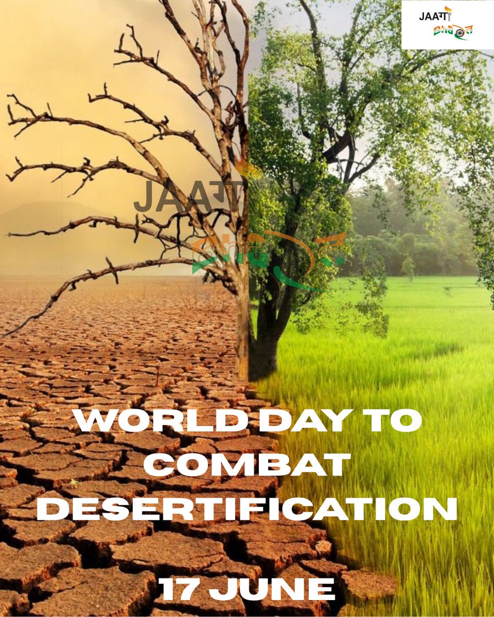 Land degradation, desertification, and drought may seem like distant issues but they’re silently threatening our food security, water resources, and livelihoods.
On this World Day to Combat Desertification and Droughts, let’s raise our voices and take action to restore our Earth.