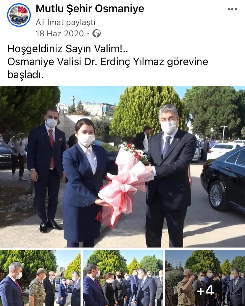 Mutlu Şehir Osmaniye (@mutlusehir_osm) on Twitter photo Geçmiş zaman olur ki!..
Beş yıl önce Bugün ♥️🇹🇷
Hoşgeldiniz Sayın Valim!..
Osmaniye Valisi Dr. Erdinç Yılmaz görevine başladı.
<a href="/DrErdincYILMAZ1/">Dr. Erdinç YILMAZ🇹🇷</a>
#osmaniye Geçmiş zaman olur ki!..
Beş yıl önce Bugün ♥️🇹🇷
Hoşgeldiniz Sayın Valim!..
Osmaniye Valisi Dr. Erdinç Yılmaz görevine başladı.
<a href="/DrErdincYILMAZ1/">Dr. Erdinç YILMAZ🇹🇷</a>
#osmaniye