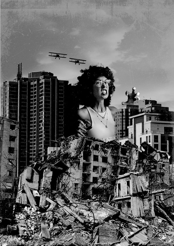 !!sneak peek!! 

pic of me, created by specul8 publishing, for the upcoming release: ATTACK of the Colossal Creatures from Planet X 

more deets to come but look, those teeny planes are no match for me 😇