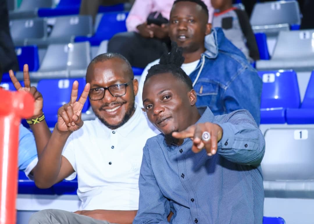 He never missed the match at Kadiba! 
FUFA President’s XI vs Uganda Parliament FC.
Thank you Khalifa Aganaga.
