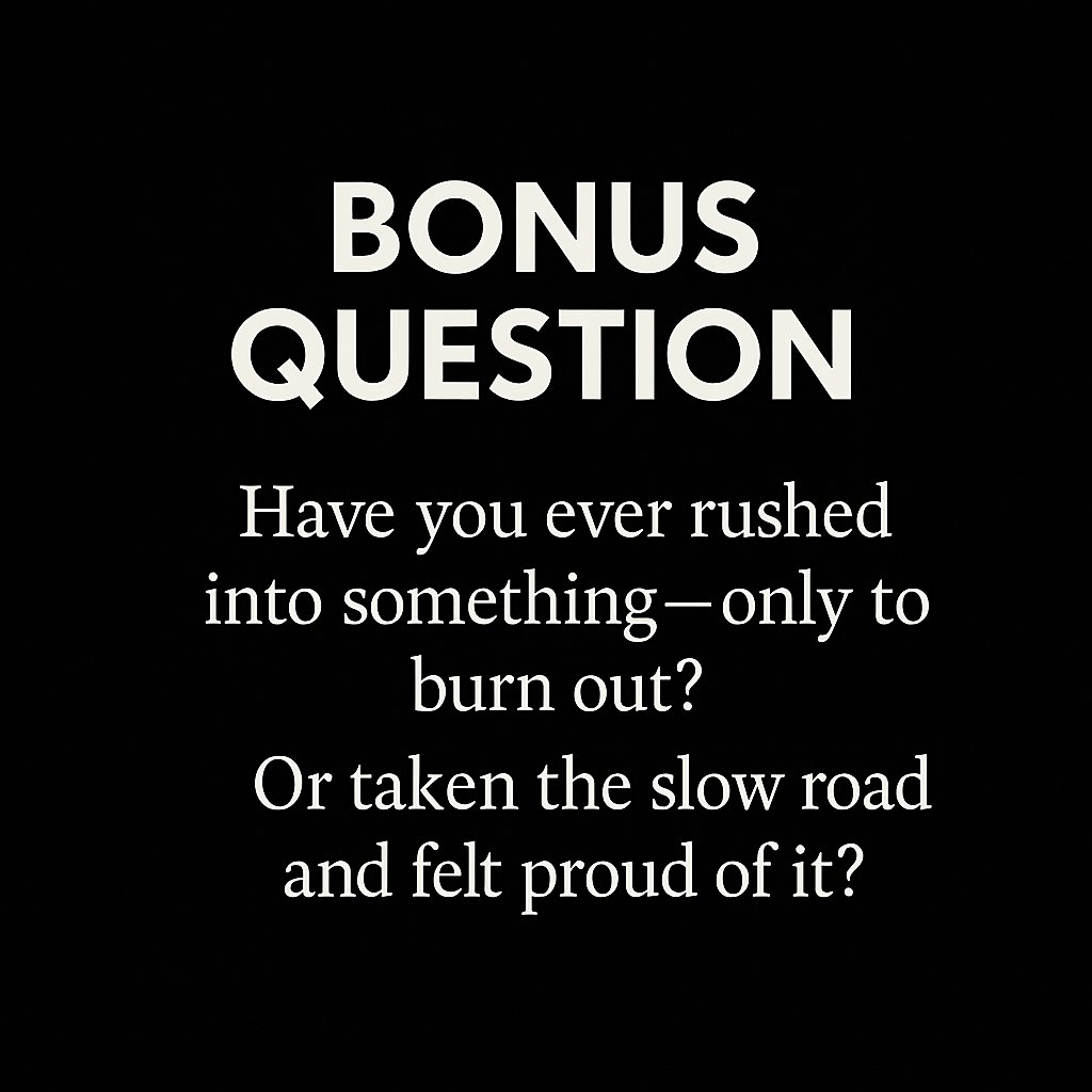 UVReflects's tweet photo. SHARE YOUR STORY
Have you ever rushed into something—only to burn out?
Or taken the slow road and felt proud of it?
Let’s talk about it. 👇
#SameAsEver
#UVReflects
#ShareYourStory https://t.co/Ptb5XnuWcU