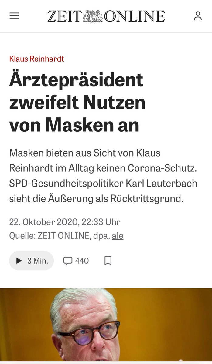 Operation _Clownworld (@evicokram) on Twitter photo <a href="/SHomburg/">Stefan Homburg</a> “weil es auch keine tatsächliche wissenschaftliche Evidenz darüber gibt, dass die tatsächlich hilfreich sind.”
zeit.de/wissen/gesundh… <a href="/SHomburg/">Stefan Homburg</a> “weil es auch keine tatsächliche wissenschaftliche Evidenz darüber gibt, dass die tatsächlich hilfreich sind.”
zeit.de/wissen/gesundh…