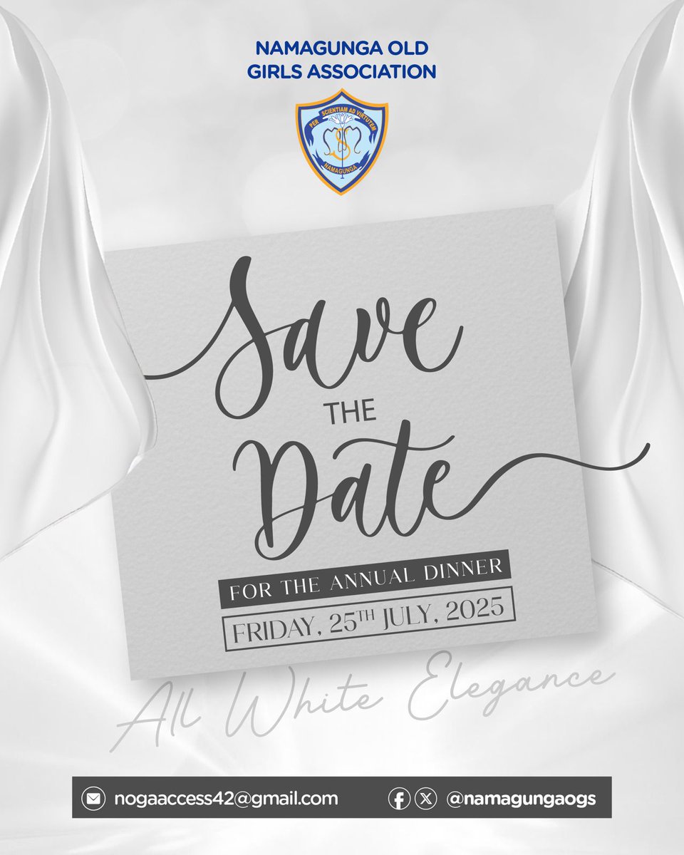 Are we ready ?😃

#2025NamagungaDinner
#Savethedate