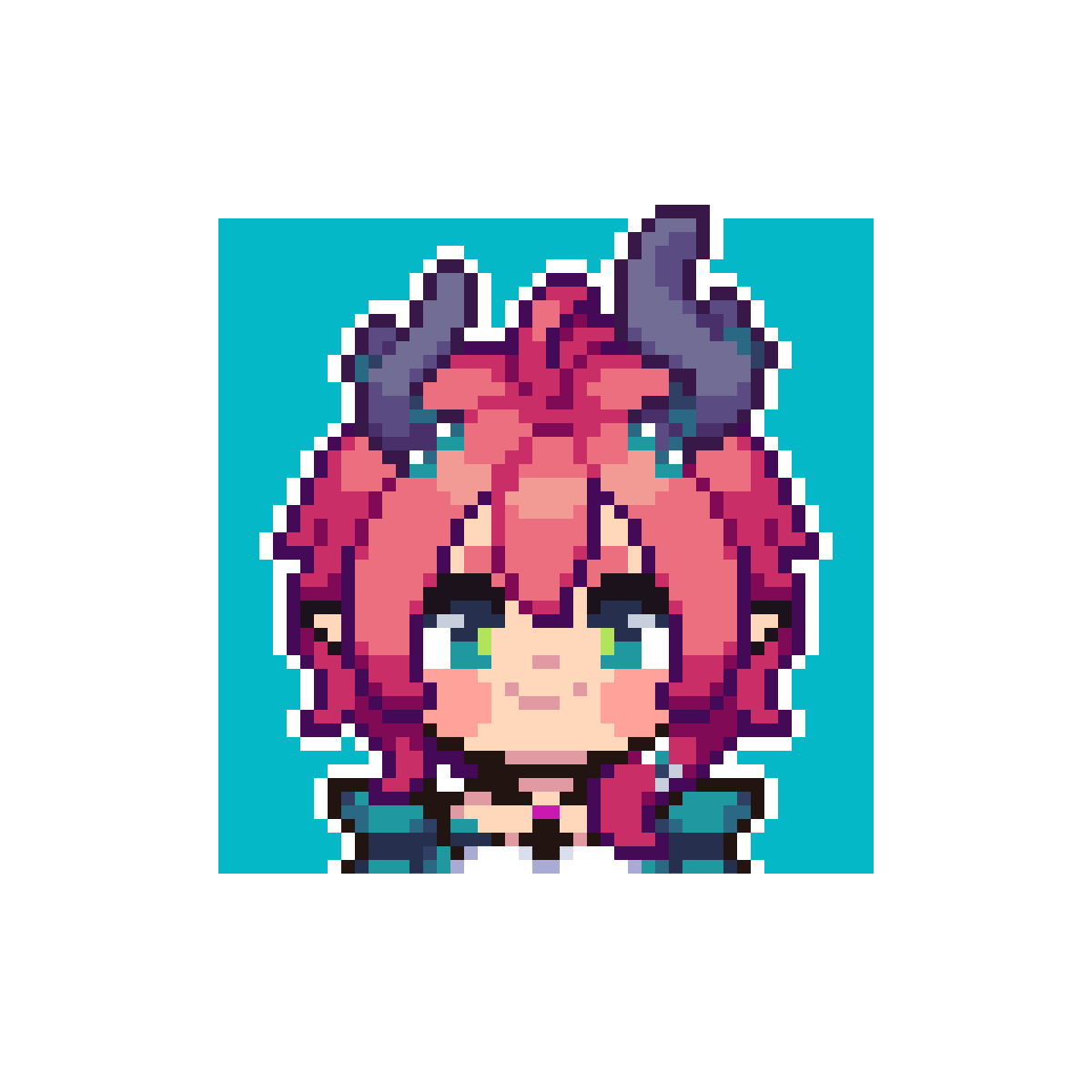 Ciaccona #Wuwafanart #鳴潮ファンアート #ドット絵 #pixelart