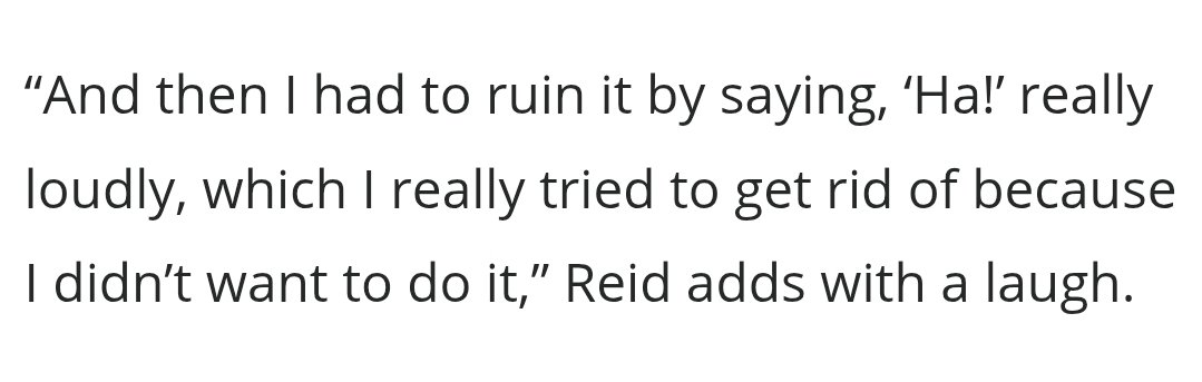 even he was weirded out