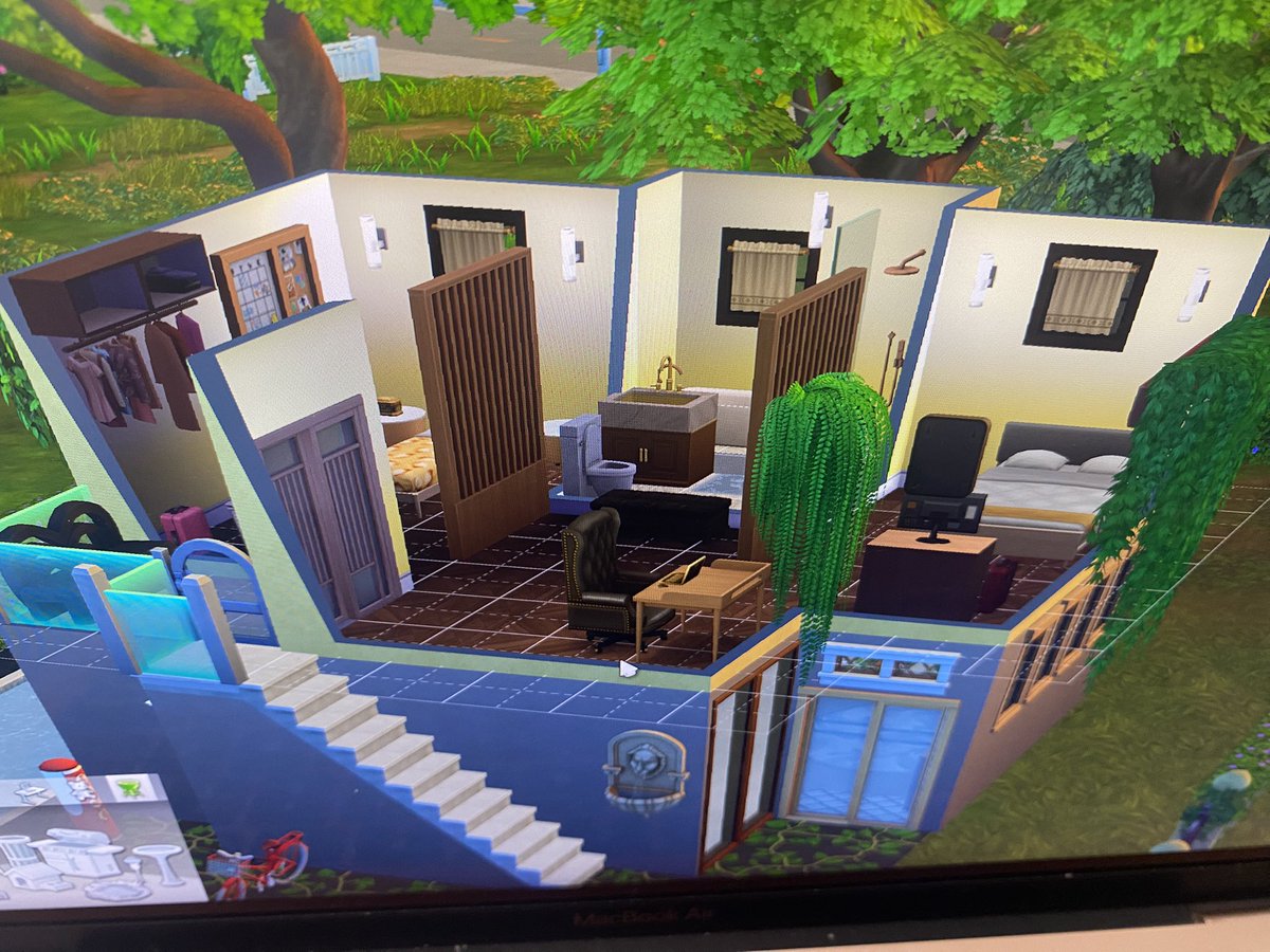 Hi Everyone. I’ve just finished building my Modern Home for <a href="/simsbyfinch/">Sims by Finch</a>’s #FinchJuneShell and it’s up on my gallery ready for the Shell Tour. I had an amazing time building it. Thank you 💖
Gallery ID : itsangeee (honeylhai21) 
I may have forgotten to change the lighting.