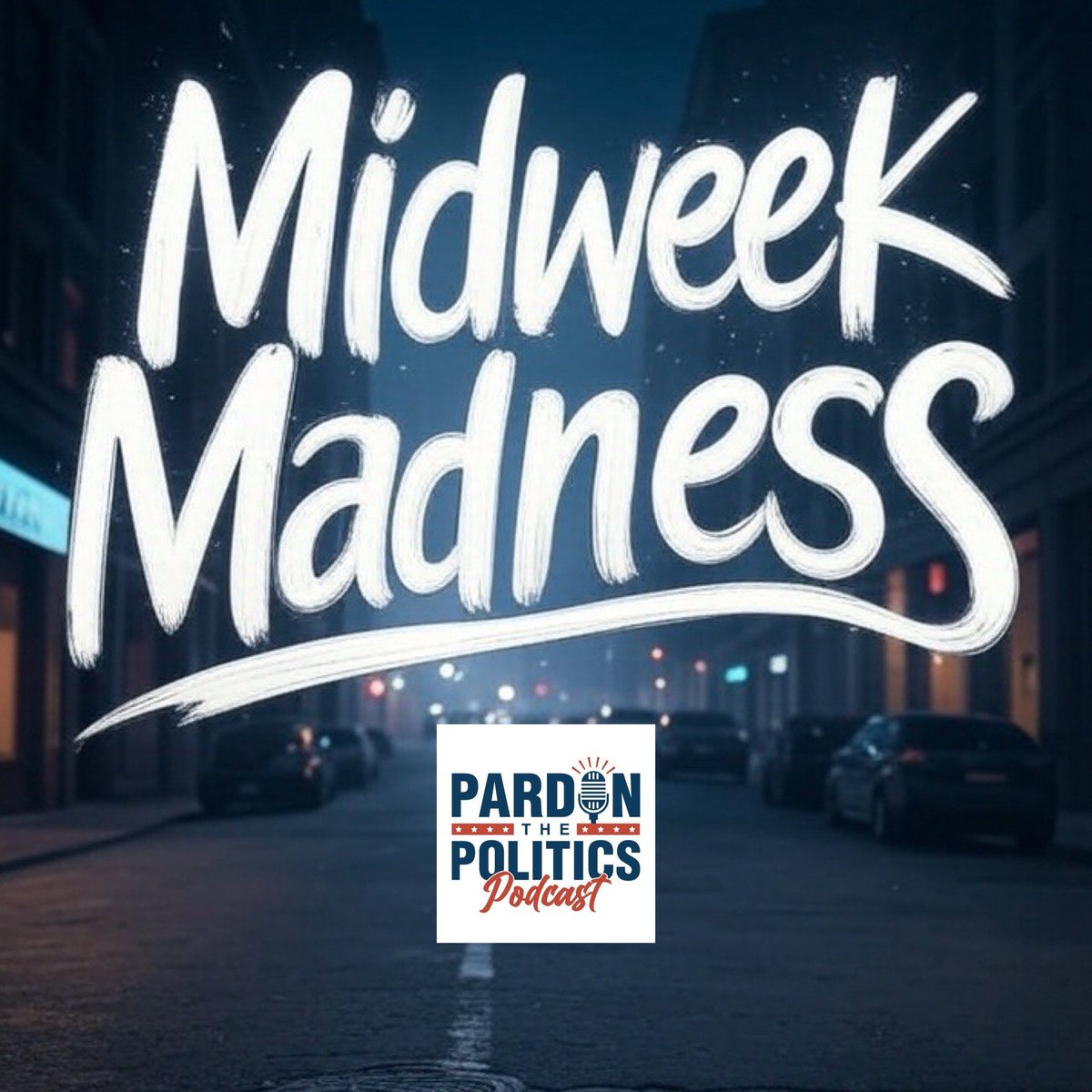 👀 Tomorrow. Emergency pod.
The boys had to come off Father’s Day break because the Middle East said “plot twist.”
🎙️ Don’t miss Midweek Mayhem
linktr.ee/pardonthepolit… 
#PardonThePolitics #IsraelIran #Geopolitics #Isarel #Iran #war