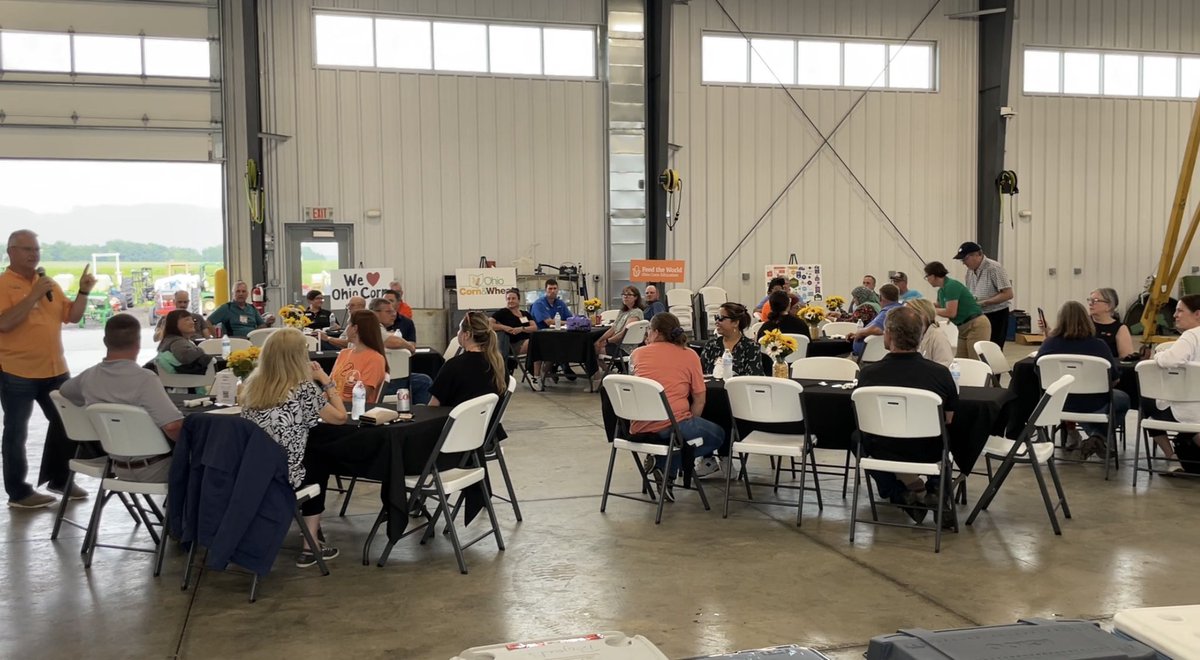 The Ohio Corn Checkoff Board spent the afternoon with science teachers from all over the state talking about modern agriculture and how their classrooms can learn about where their food comes from.