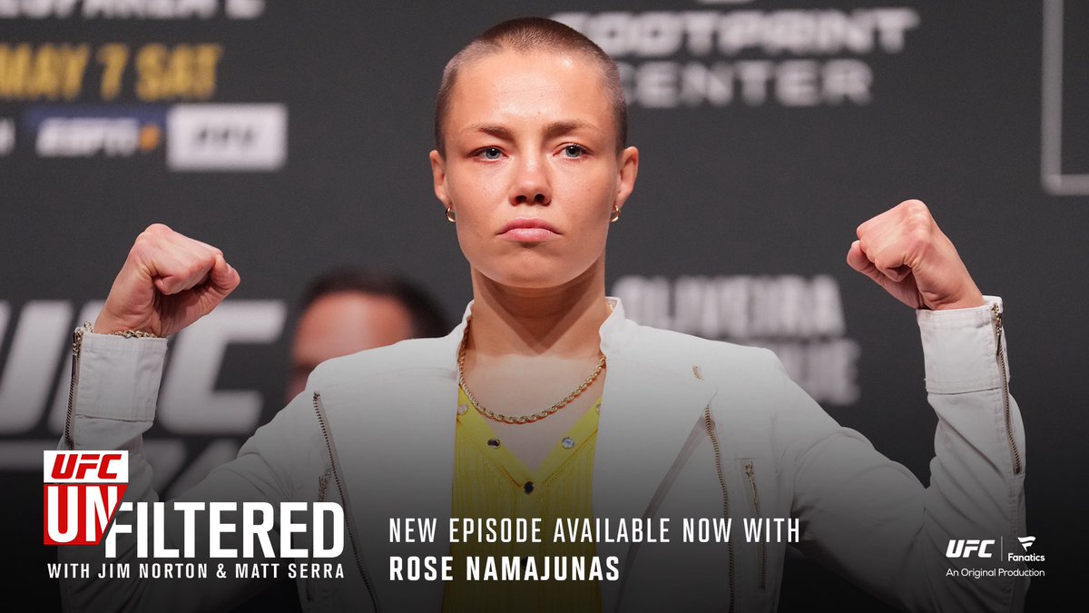 UfcUnfiltered's tweet image. THUG ROSE!!! 🌹🌹🌹
The guys caught up with the former champ @rosenamajunas following her decisive win at #UFCAtlanta on Saturday
Listen to the latest episode of #UFCUnfiltered here: apple.co/2HvJwtV