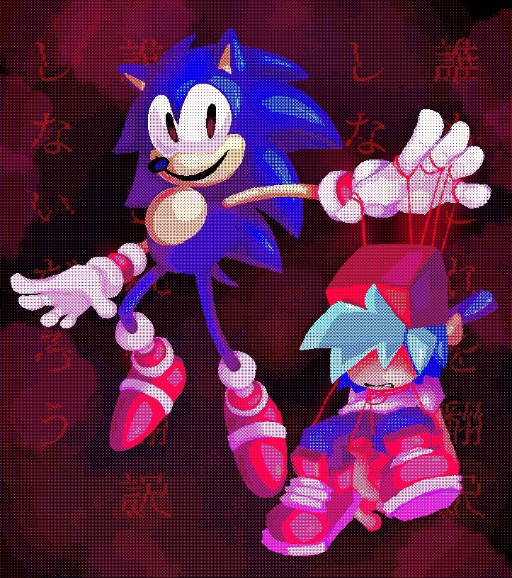 ayarudesi's tweet image. he kinda looks like sonic to me,,

#sonicexe
#rewritesweep
#rewritesonic