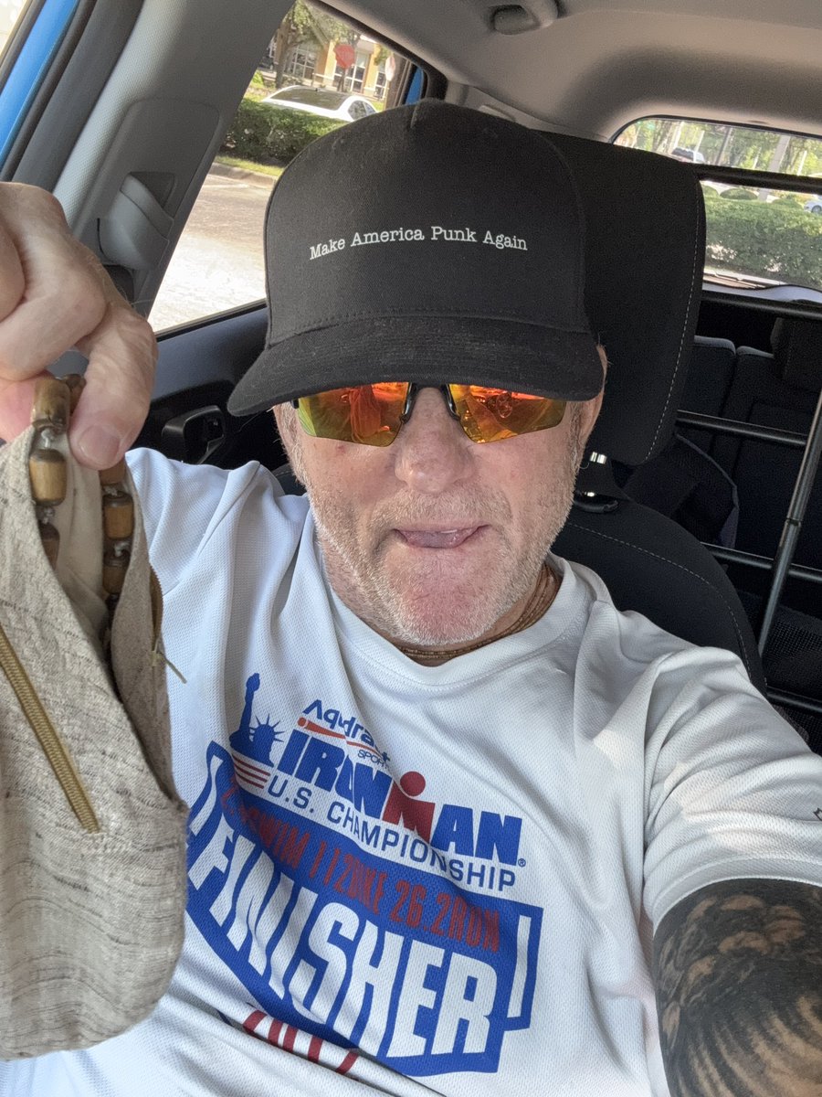 Chanting Hare Krsna on the way to the pool - 3,000 yard swim (1.7 miles) no breaks - then 90 minute heart rate intervals on the bike trainer. No excuses - just work.