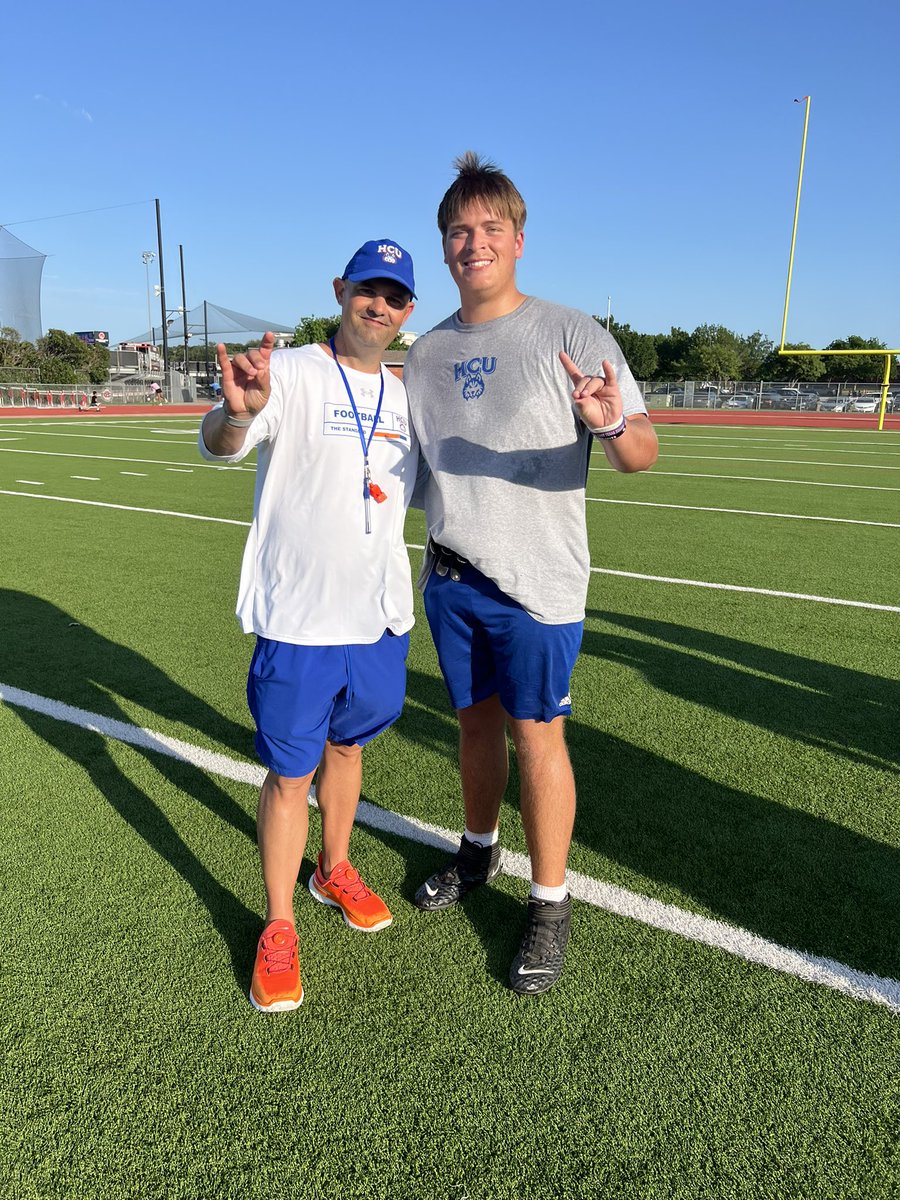 Jake Henneke (@henneke_jake) on Twitter photo Had an incredible time with <a href="/HCUFootball/">HCU Football</a>. Thank you <a href="/CoachFraney/">Nick Franey</a> for your great coaching and hospitality, it was great to see you! And thank you <a href="/HCUCoachBachtel/">Coach Jason Bachtel</a> it was great to meet you!
<a href="/CoachTowels/">J. Towels III</a> <a href="/RRaiderone/">Raiderone</a> <a href="/CoachRobo55/">Ryan Robertson</a> <a href="/CoachTimmyG/">Tim Miller MEd.</a> <a href="/CoachClay29/">CoachClay</a> <a href="/HebronFootball/">Hebron Hawks Football</a> Had an incredible time with <a href="/HCUFootball/">HCU Football</a>. Thank you <a href="/CoachFraney/">Nick Franey</a> for your great coaching and hospitality, it was great to see you! And thank you <a href="/HCUCoachBachtel/">Coach Jason Bachtel</a> it was great to meet you!
<a href="/CoachTowels/">J. Towels III</a> <a href="/RRaiderone/">Raiderone</a> <a href="/CoachRobo55/">Ryan Robertson</a> <a href="/CoachTimmyG/">Tim Miller MEd.</a> <a href="/CoachClay29/">CoachClay</a> <a href="/HebronFootball/">Hebron Hawks Football</a>