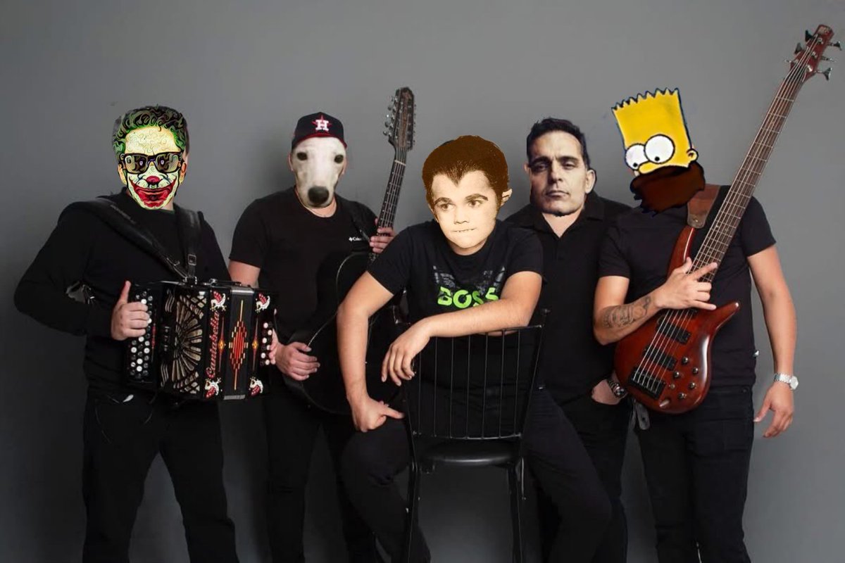 🚨 DESAPARECE OTRA GAY BAND
Son los integrantes de los #JuniorsDeLosSanCiprian: <a href="/jeancarloz73/">juan carlos</a>, <a href="/JC_Shitposting/">JC</a>, <a href="/CurvazX/">Horny Whale</a>, <a href="/_UnderDoog/">Patroclo Mark X</a> y <a href="/DonBerlin80/">Berlin</a>, fueron vistos por última vez en La Merced. Iban a una fiesta lgbt. Sus familias están en #MotelElMaza pidiendo apoyo.