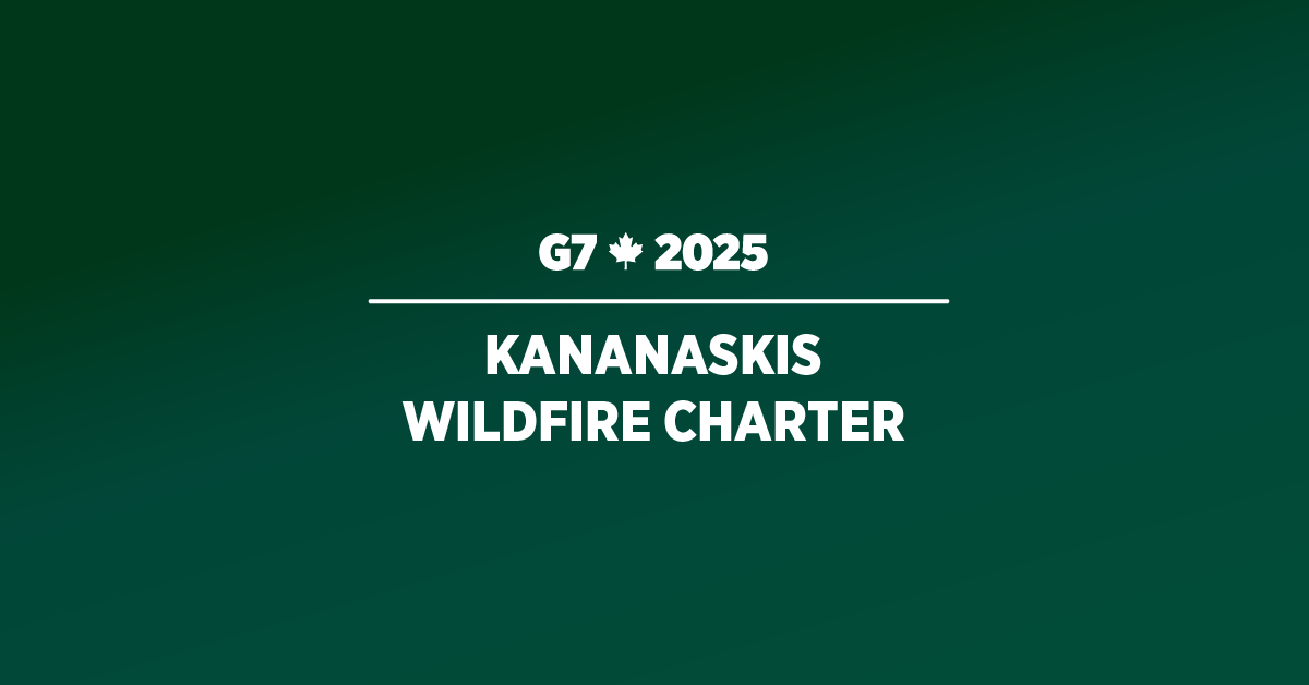 G7's tweet photo. Productive discussions at #G7Kananaskis2025 resulted in a way forward on AI, wildfires, critical minerals, transnational repression, quantum tech, and migrant smuggling.

Learn more: https://t.co/vFRvsNBSXk

#G7 https://t.co/23MstfsB1A