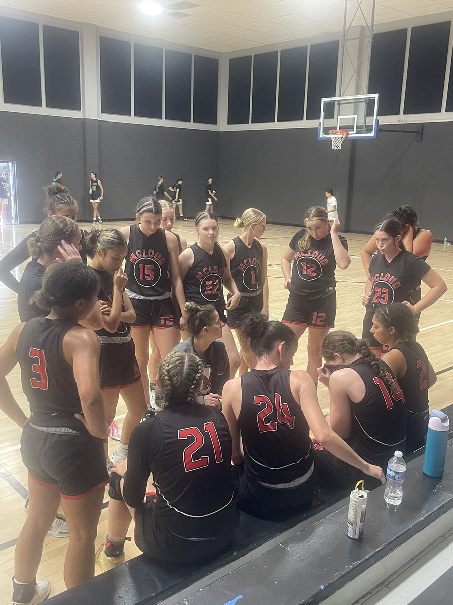 Ready for day 3 at Ada team camp with our girls tomorrow!