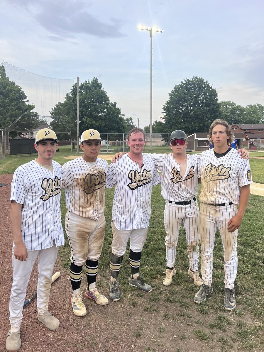 Palos Coyotes Post 1993 (@paloscoyotes) on Twitter photo Yotes walk it off thanks to <a href="/sebasti71455796/">sebastian reyes</a> (not pictured).
8-7 vs the Bombers.
<a href="/brodyjeffers10/">brodyjeffers</a> <a href="/ConnorMarino20/">Connor Marino</a> <a href="/EnriqueVill12/">Enrique Villanueva</a> with 2 hits. <a href="/cquinnnn9/">Colin Quinn</a> with 2 hits and a 💣
<a href="/jkelly_1214/">Jack Kelly</a> with a gritty outing and the game winning run. Yotes walk it off thanks to <a href="/sebasti71455796/">sebastian reyes</a> (not pictured).
8-7 vs the Bombers.
<a href="/brodyjeffers10/">brodyjeffers</a> <a href="/ConnorMarino20/">Connor Marino</a> <a href="/EnriqueVill12/">Enrique Villanueva</a> with 2 hits. <a href="/cquinnnn9/">Colin Quinn</a> with 2 hits and a 💣
<a href="/jkelly_1214/">Jack Kelly</a> with a gritty outing and the game winning run.