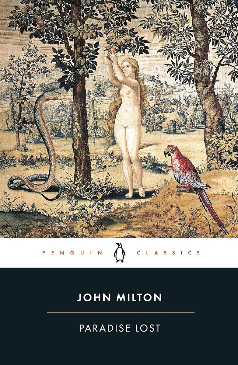 gregmcantwell's tweet image. Bite-Sized Book Reviews: "Paradise Lost" by John Milton is an epic poem about Satan's fall from heaven and the revenge he achieves by tricking Eve into taking that fateful bite. It is a towering achievement, laced with many subtle references to the Bible and the world's great…