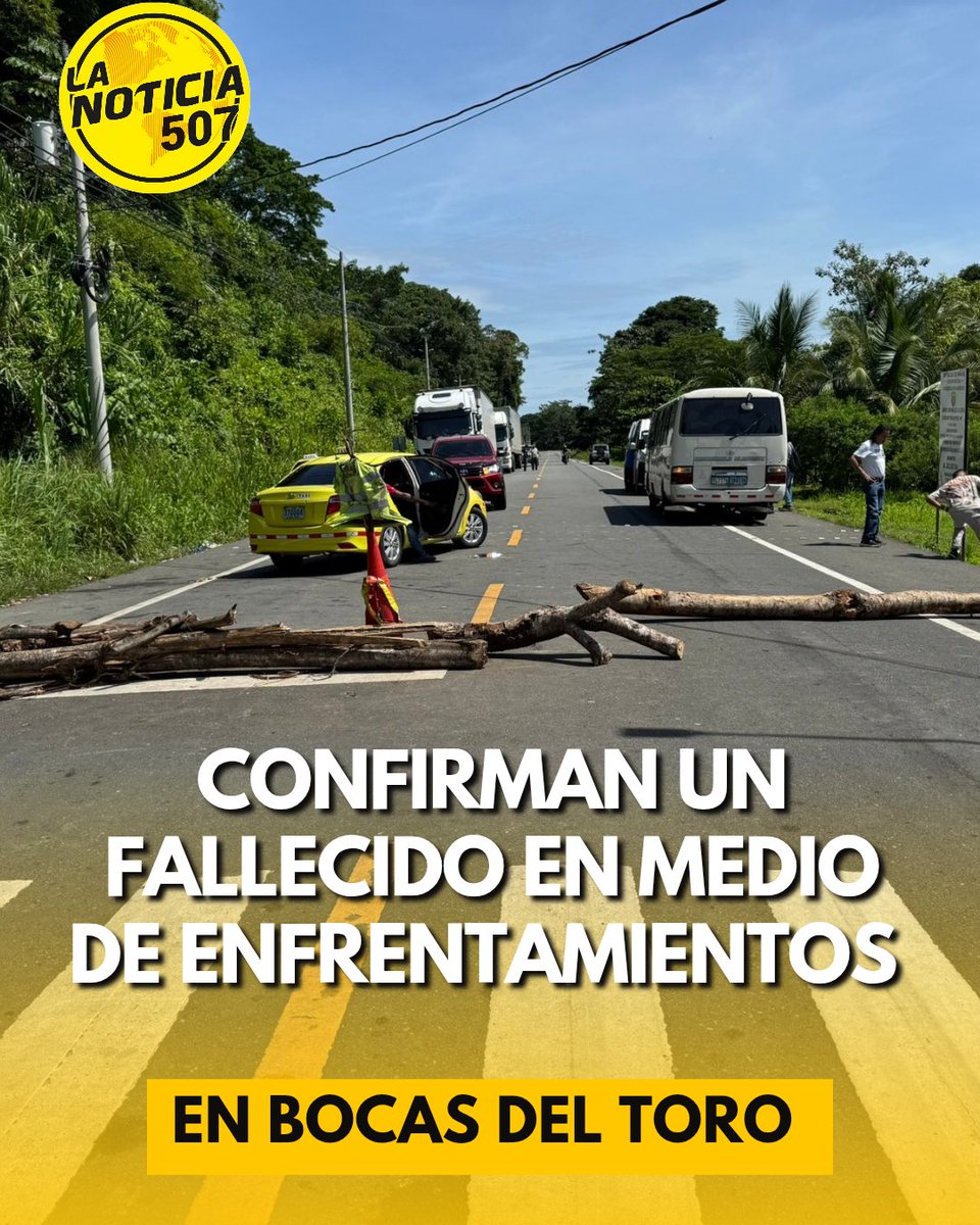 lanoticia507's tweet image. #EsNoticia🔴 El viceministro de Seguridad, Luis Felipe Icaza, informó que en Rambala, provincia de Bocas del Toro, “se dio con el hallazgo de un ciudadano que se encontraba tirado en la vía, en medio de las manifestaciones”, el cual presentaba una herida en la espalda.