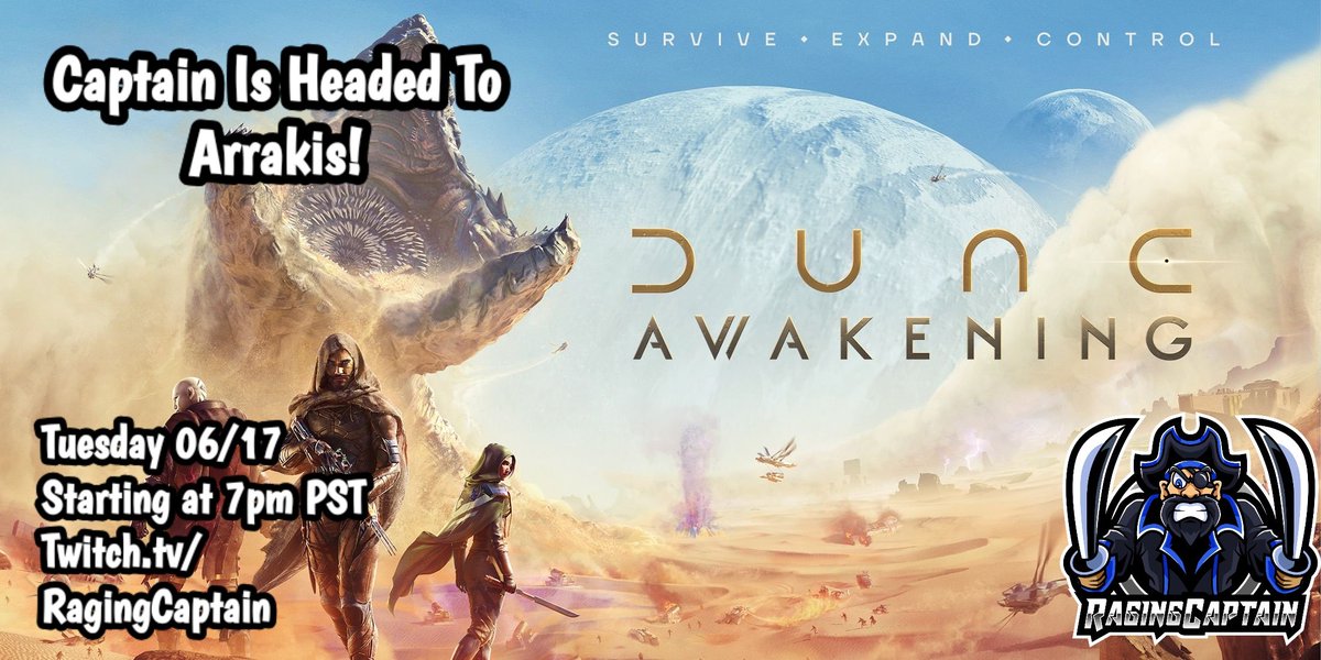 Captain Is Headed To Arrakis!
#DuneAwakening #gaming #streamer #streaming #fyp