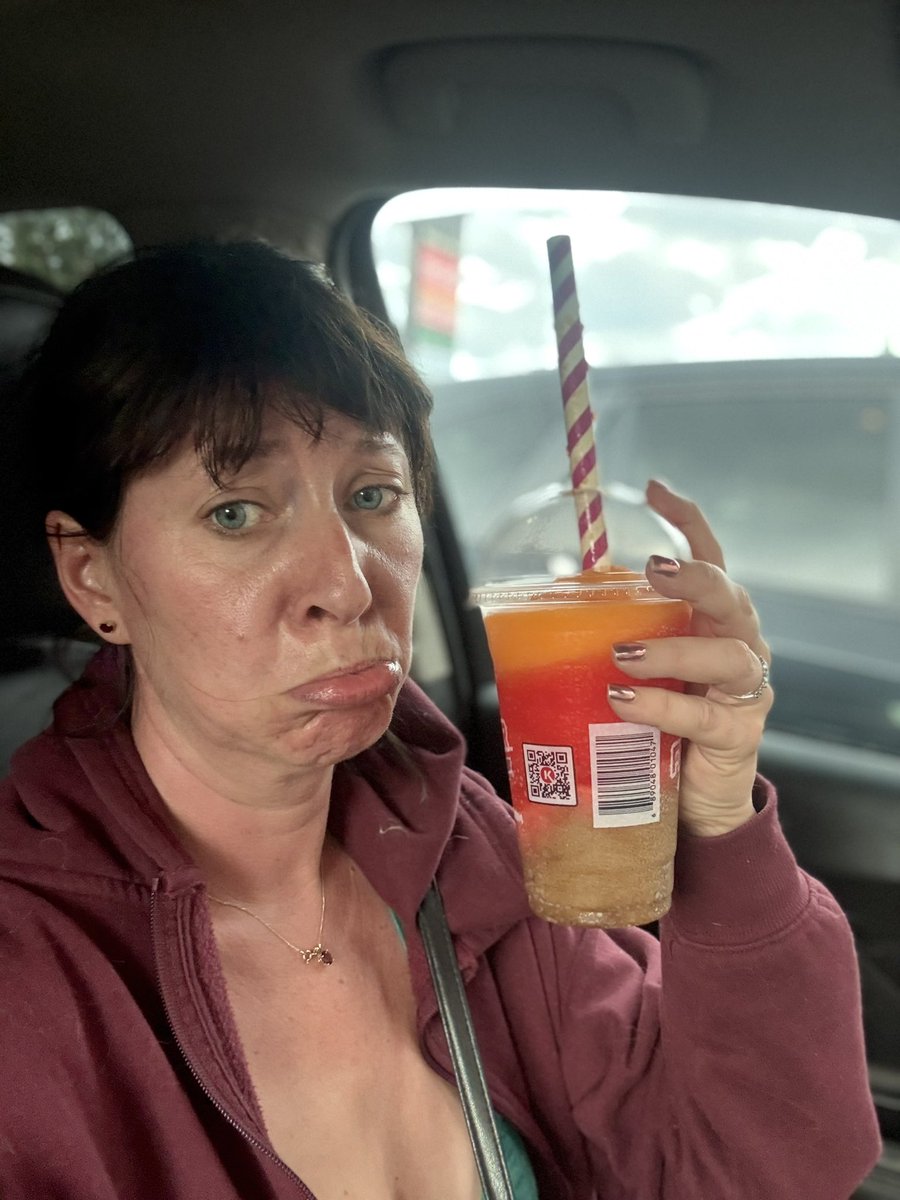 Me and my emotional support slurpee  #EDMvsFLA