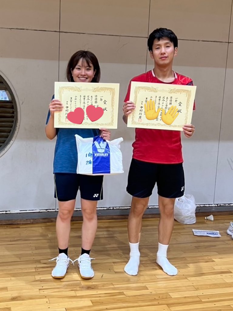 草加市混合ダブルス大会
2025.6.8

1部準優勝🥈宮原/宮原

おめでとうございます㊗️