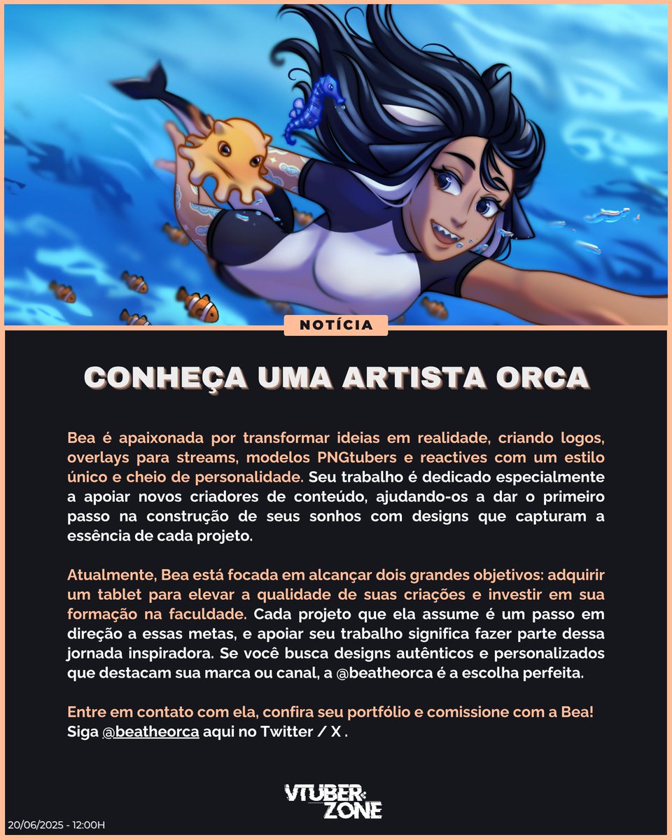 📢 | APRESENTAMOS UMA NOVA GRANDE ARTISTA PARA VOCÊS!