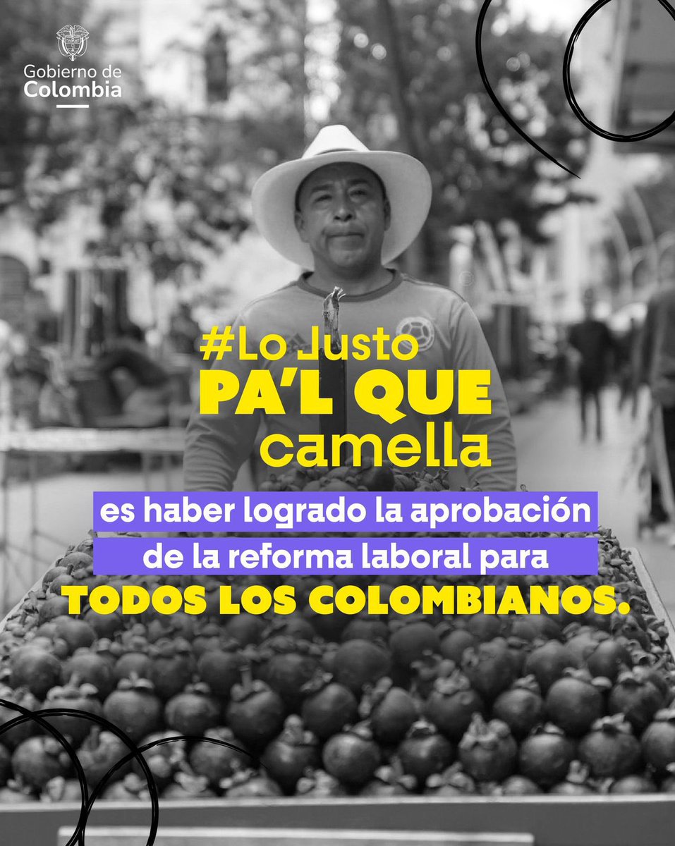 Julián Molina Gómez (@julianrmolinag) on Twitter photo Hoy se aprobó la #ReformaLaboral: una reforma que propone un marco justo para quienes prestan servicios en entornos digitales.
Desde el <a href="/Ministerio_TIC/">Ministerio TIC</a> trabajamos por una política pública que aborde los retos de la automatización con reconversión laboral y empleabilidad. La Hoy se aprobó la #ReformaLaboral: una reforma que propone un marco justo para quienes prestan servicios en entornos digitales.
Desde el <a href="/Ministerio_TIC/">Ministerio TIC</a> trabajamos por una política pública que aborde los retos de la automatización con reconversión laboral y empleabilidad. La