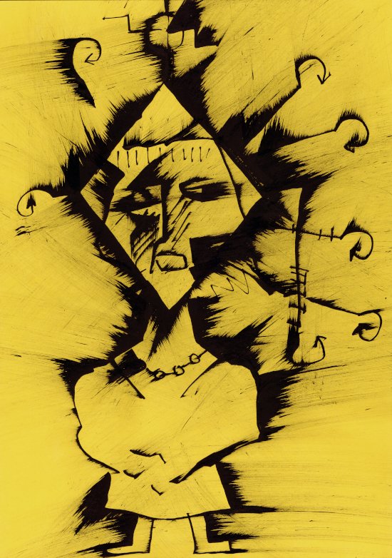 " the War Witch from Eurasia " 
Ink on paper #drawings #sketches