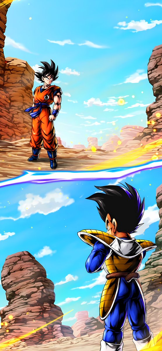 ✨️ Dragon Ball Legends Part 2 Title Screen Phone Wallpaper ✨️

( Likes and retweets are appreciated as always! 🙏🔥 )

#DragonBall #DBL7thAnniversary #DBLegends #Goku #Vegeta