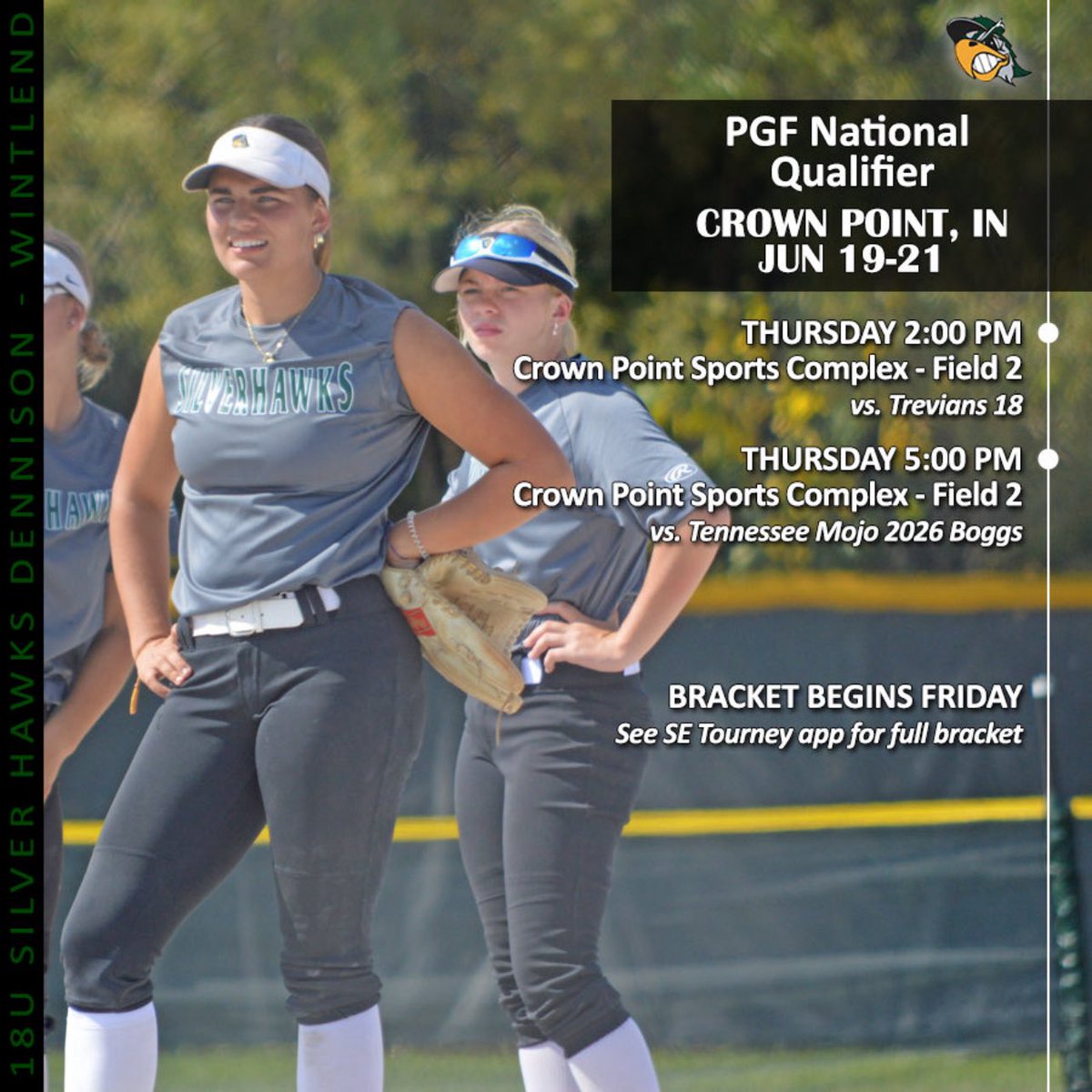 Taylor Grendzinski (@taygski2026) on Twitter photo 2nd Summer travel ball tourney with my <a href="/SilverHawkSball/">Silver Hawks</a> team! Getting rolling on Thursday this week. Come check us out! Letโs Go!!! ๐ค๐๐ค๐ฅ
<a href="/CoachErik_/">Erik Wintlend</a> 
<a href="/Coach_McNulty/">Lauren McNulty</a> 
<a href="/harner_heather/">Heather Harner</a> 2nd Summer travel ball tourney with my <a href="/SilverHawkSball/">Silver Hawks</a> team! Getting rolling on Thursday this week. Come check us out! Letโs Go!!! ๐ค๐๐ค๐ฅ
<a href="/CoachErik_/">Erik Wintlend</a> 
<a href="/Coach_McNulty/">Lauren McNulty</a> 
<a href="/harner_heather/">Heather Harner</a>