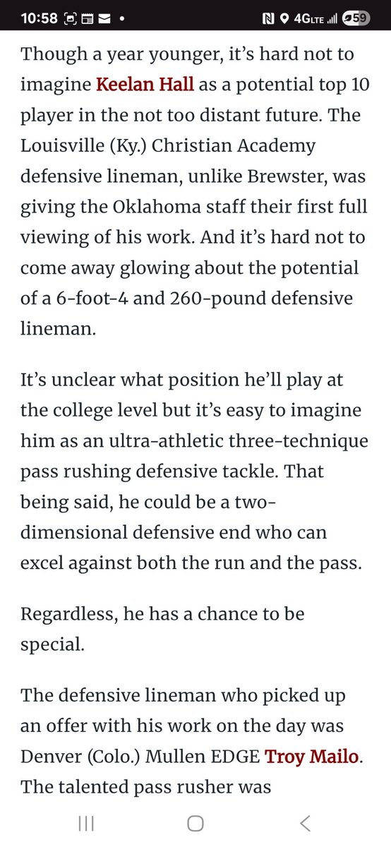 Kellan Hall (@kellanhbigdawg) on Twitter photo Thanks for sharing my experience <a href="/OU_Football/">Oklahoma Football</a> <a href="/Josh_Scoop/">Josh McCuistion</a> <a href="/CoachToddBates/">Todd Bates</a> <a href="/MiguelChavis65/">Coach Miguel Chavis</a> <a href="/Rivals/">Rivals</a> <a href="/DemetricDWarren/">Demetric D. Warren</a> <a href="/Aspirationsgym/">C.Vaughn@Aspirations</a> <a href="/centurions_fb/">CAL Football</a> #BoomerSooner Thanks for sharing my experience <a href="/OU_Football/">Oklahoma Football</a> <a href="/Josh_Scoop/">Josh McCuistion</a> <a href="/CoachToddBates/">Todd Bates</a> <a href="/MiguelChavis65/">Coach Miguel Chavis</a> <a href="/Rivals/">Rivals</a> <a href="/DemetricDWarren/">Demetric D. Warren</a> <a href="/Aspirationsgym/">C.Vaughn@Aspirations</a> <a href="/centurions_fb/">CAL Football</a> #BoomerSooner