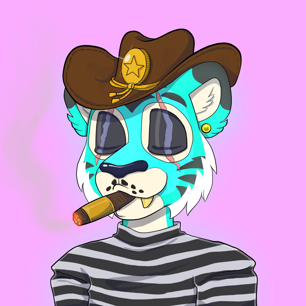 Paul ℏ ⭕️ (@itzzhbarpaul) on Twitter photo Giveaway Alert!
With the <a href="/wildtigers_nft/">Wild Tigers 🐯</a> token launch approaching, let’s spice things up! I’m giving away a escaped prisoner posing as a sheriff. Before escaping he snagged some contraband Cuban cigars. Want to claim this sneaky tiger? Here’s how:
Follow <a href="/wildtigers_nft/">Wild Tigers 🐯</a> Giveaway Alert!
With the <a href="/wildtigers_nft/">Wild Tigers 🐯</a> token launch approaching, let’s spice things up! I’m giving away a escaped prisoner posing as a sheriff. Before escaping he snagged some contraband Cuban cigars. Want to claim this sneaky tiger? Here’s how:
Follow <a href="/wildtigers_nft/">Wild Tigers 🐯</a>