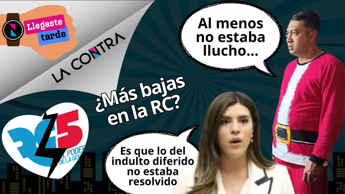 #EnVivo🔴| Jo Jo Jodieron al exdirector de la Judicatura de Manabí en el caso Narcotentáculos, y lo detuvieron con su pijama de Papá Noel. 

🔶¿Más bajas en la RC?
🔶La Ley  de Solidaridad no tiene ni 10 días vigente y ya ADN quiere 'corregirla' e incluir el "indulto diferido".