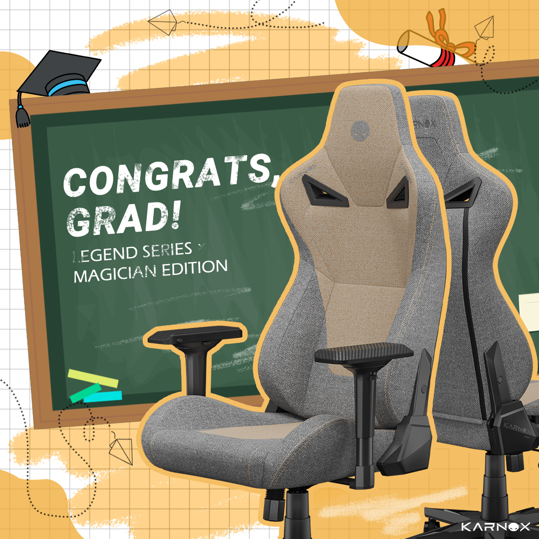 karnoxchair's tweet photo. Graduated? Cool.
Now sit like the main character.
π© Magician Edition.
#Karnox #GradMode #HappyGraduation #GamingSetup #GamingCommunity https://t.co/TXL4rDs1Mi