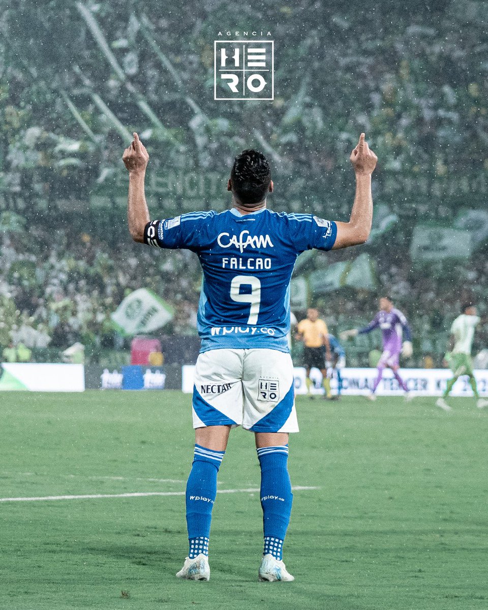 🐯💥 ¡Falcao volvió a rugir en el Atanasio!
Con clase y corazón, dejó su huella en Medellín. 🔵⚽
¡Héroe del Partido frente a Nacional junto a <a href="/HEROagenciabtl/">HERObtl</a>! 💙🔥
