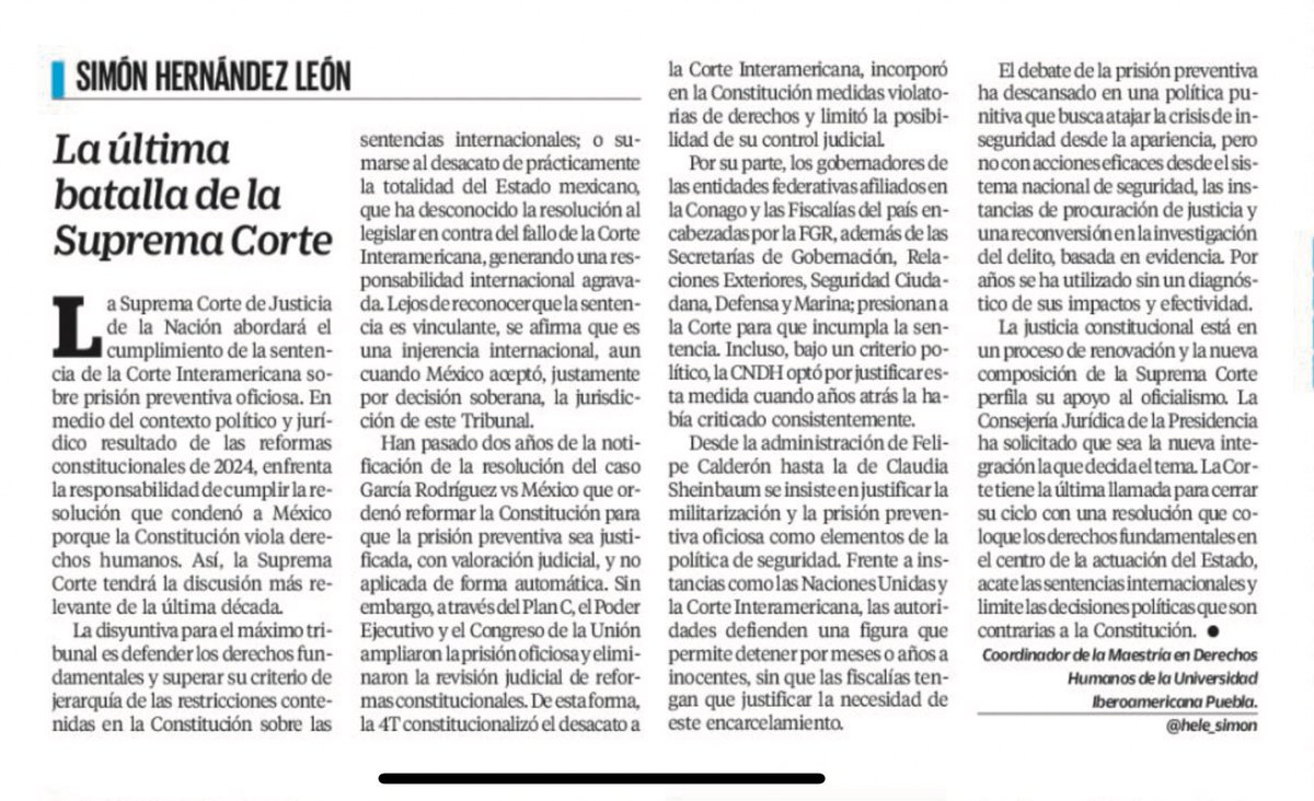 La última batalla de la Suprema Corte