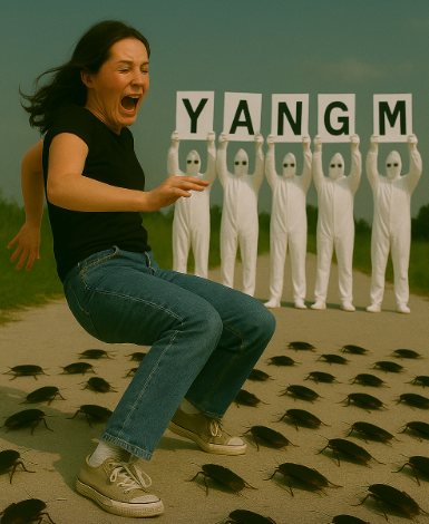 YangMax_mi's tweet photo. running backwards into cockroaches while judges in hazmat suits spell YANG MI
don’t ask why. just rate the form.
#artwork https://t.co/x7c8bMDw2p
