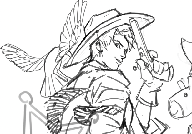 Sylnus and Caleb wip. #LADS 