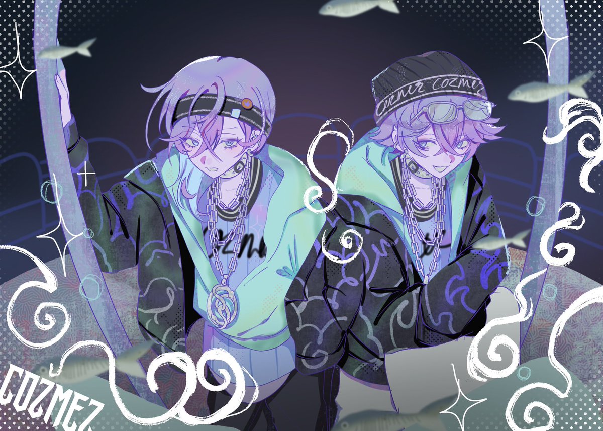 orange_te_a's tweet image. 🩵 💜 
 #パラライ