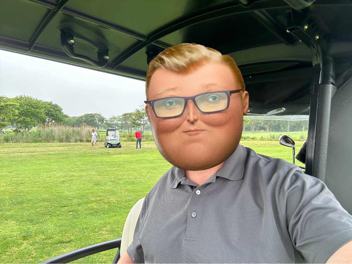 I’m back in the saddle fam. Crisp.⛳️