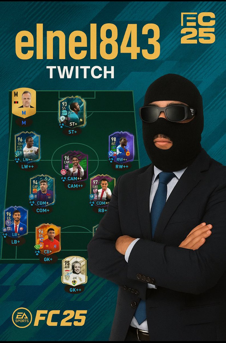 elnel843's tweet photo. Live now #fc25 #twitch road to division 1 before rewards 💪🏾⚽️🥅 https://t.co/WeJPMQgX3D