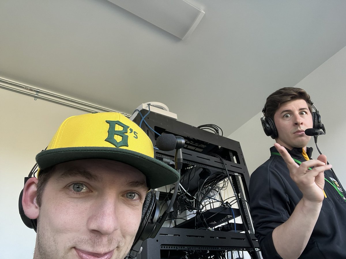 Nevada Cullen (@nevadacullen) on Twitter photo Game 1/6 in Oakland. Good to be back with <a href="/tylerrpetersen/">Tyler Petersen</a>.
<a href="/OaklandBallers/">Oakland Ballers</a> 🆚 Glacier Range Riders
⏰ Now
📍Raimondi Park
HOW TO LISTEN ⬇️
📻 860amtheanswer.com/listenlive
💻 Oakland Ballers on YouTube Game 1/6 in Oakland. Good to be back with <a href="/tylerrpetersen/">Tyler Petersen</a>.
<a href="/OaklandBallers/">Oakland Ballers</a> 🆚 Glacier Range Riders
⏰ Now
📍Raimondi Park
HOW TO LISTEN ⬇️
📻 860amtheanswer.com/listenlive
💻 Oakland Ballers on YouTube