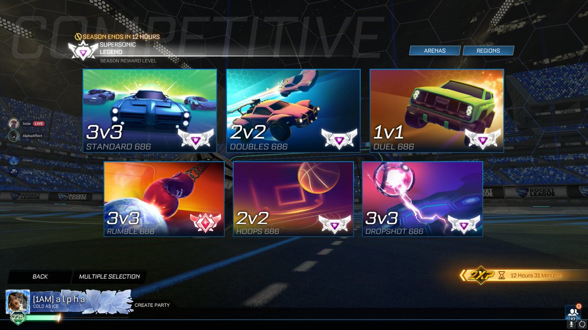 Got SSL in 3s and got rank B
(Never grinded 6mans or 3s)