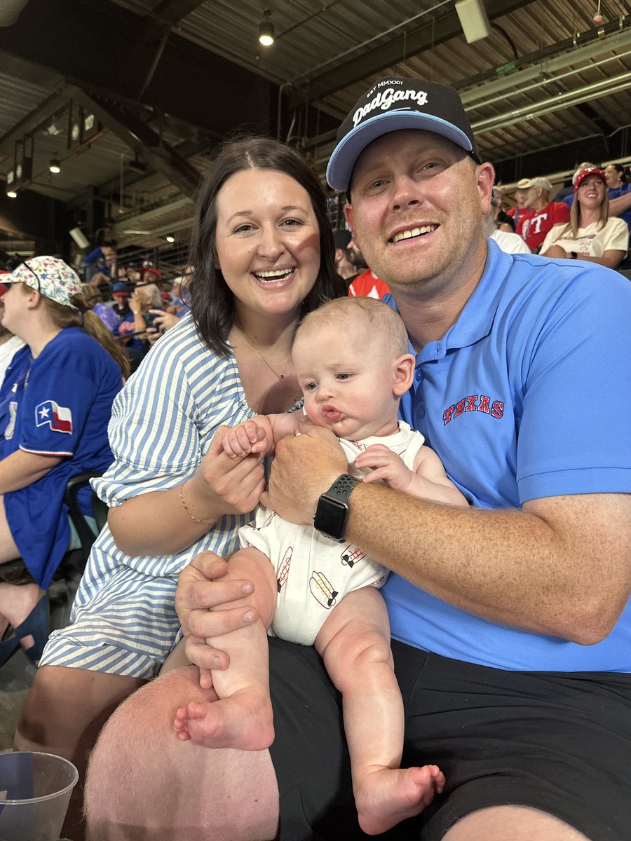 Tate Hawkins (@coachhawk_shs) on Twitter photo Out past bedtime 🤫
First of many <a href="/Rangers/">Texas Rangers</a> games for the best little dude! #AllForTX Out past bedtime 🤫
First of many <a href="/Rangers/">Texas Rangers</a> games for the best little dude! #AllForTX