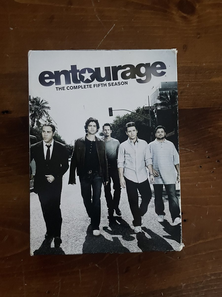 Anyone interested in the complete 5th season of entourage on DVD? It’s yours if so!