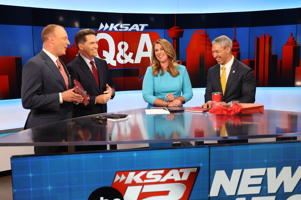 We started the KSAT Q@A during COVID, Mayor Ron Nirenberg has been one of our most consistent guests. Today was his last appearance as Mayor. I always appreciated him facing our questions, whether he liked them or not. #SpreeThoughts #KSATnews