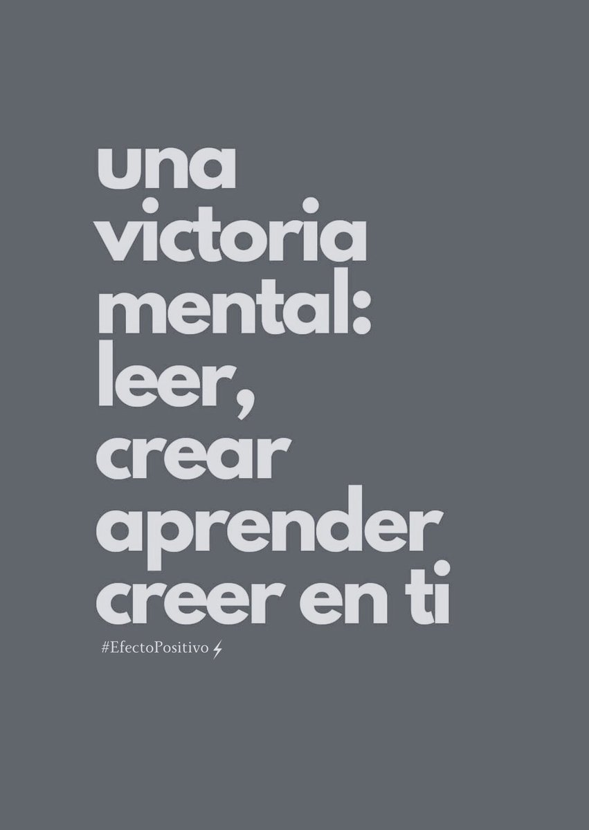 aesquinca's tweet photo. Las 3 victorias diarias que debemos tener.
¿Cuál te falta hoy?
#EfectoPositivo https://t.co/g6QFTVz2BB