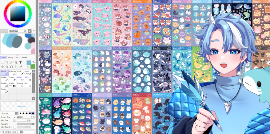 I made so many new stickers 🕺💃