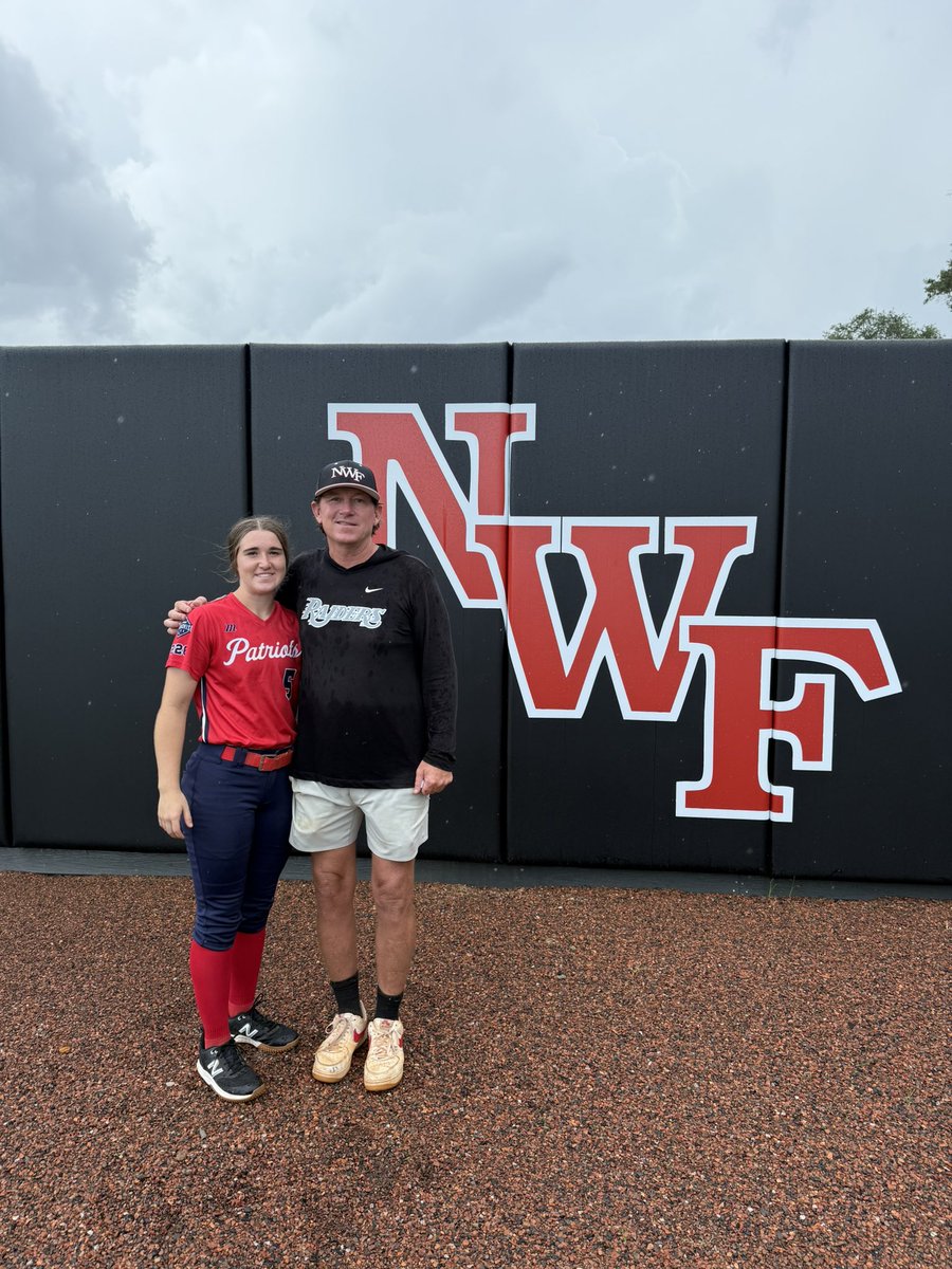 Great time at NWF today! Got to face some of the Peru national team too! Thanks coaches for the amazing camp! <a href="/AndyLeeNWF/">Andy Lee</a> <a href="/NWFRaiders_SB/">NWF Softball</a> <a href="/coachNat21/">Natalie</a>